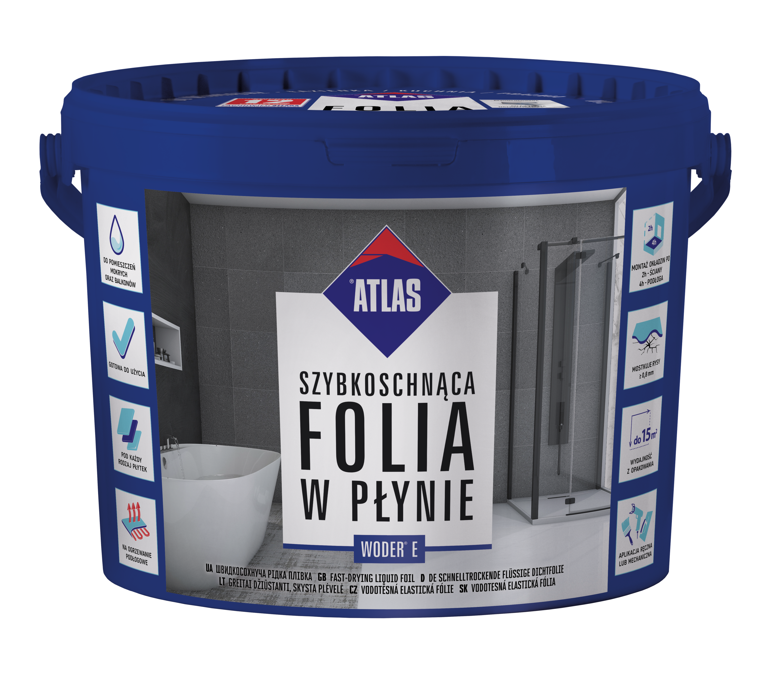 ATLAS WODER E 2 KG / 5 KG
